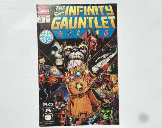 The Infinity Gauntlet 1 1991 Marvel Comics Major Key Avengers Endgame