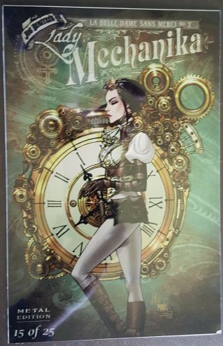 Lady Mechanika La Belle Dame Sans Merci 2 Limited Metal Cover Edition 15 Of 25