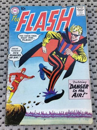 The Flash 113 The Trickster Appearance Dc Comics Key Issue 1960