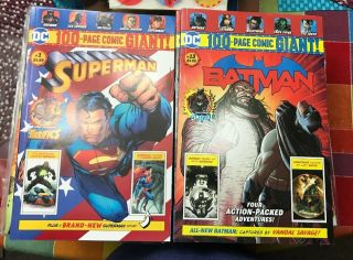 Batman Superman Titans Flash Complete Dc 100 Page Giant Comic Walmart Exclusive