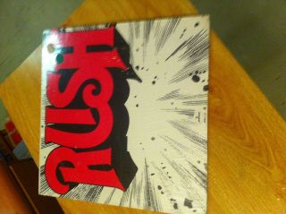 Rush Self Titled S/t Lp 1974 W Shrink