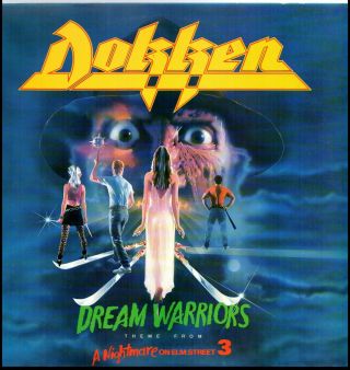 Dokken " Dream Warriors " (theme From A Nightmare On Elm Street 3) 12 " Vinyl - 1987