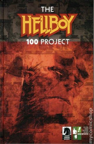 Hellboy 100 Project Hc (dark Horse) 1 - 1st 2015 Nm Stock Image