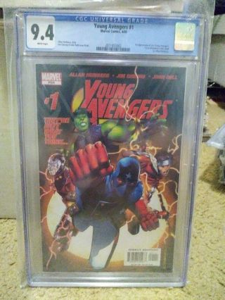 Young Avengers 1a 2005 Cheung Variant Cgc 9.  4 1st App Kate Bishop