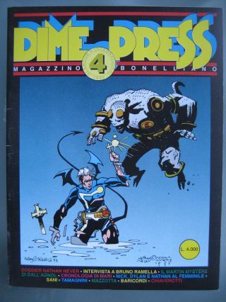 Dime Press (italian) 4 Fn,  1st Hellboy Dime Press Comic Book 1993
