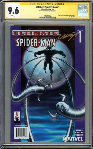 Ultimate Spider - Man 1 Cgc 9.  6 Ss Bagley 1st Gwen Stacy Doctor Octopus Target