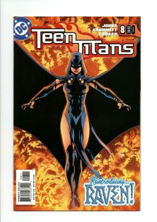 Teen Titans 8 (2004) 1st App Ravager Origin Raven Nm