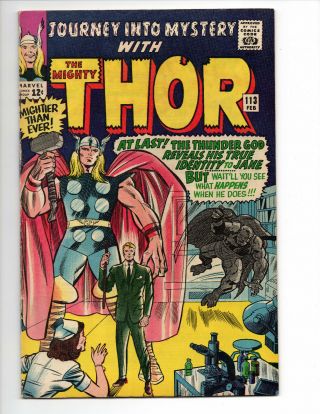 Journey Into Mystery 113 (1964 Marvel Comics) - Origin Loki