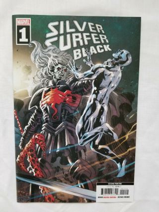 Silver Surfer Black 1 2nd Print Nm Unread Knull