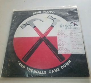 Pink Floyd And The Walls Came Down 3lp 