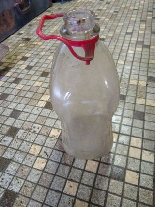 1/2 Gallon Glass Wawa Milk Jug 3