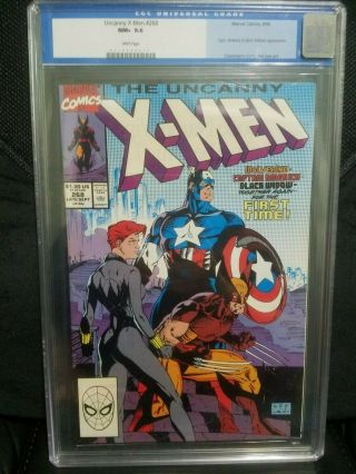 Uncanny X - Men 268 Cgc 9.  6 Wolverine Captain America Black Widow