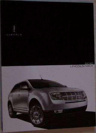 2010 10 Lincoln Mkx Sales Brochure