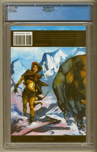 HEATHEN 1 CGC 9.  9 1 OF ONLY 7 COMIC VARIANT 1st APPEARANCE MOVIE COMING 2