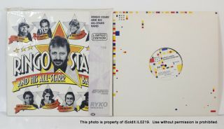 2 Ringo Starr And His All - Star Band 1990 Ltd Ed Clear Vinyl,  Apartheid