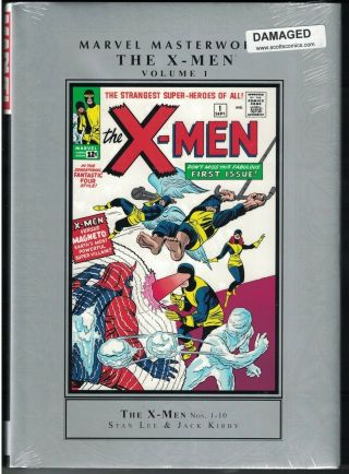 Marvel Masterworks X - Men Vol 1 Hc Hardcover $49.  99srp Mmw Kirby Ding