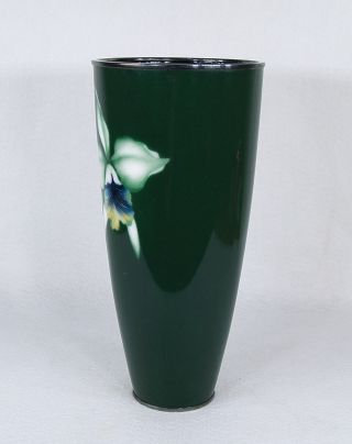 Antique Japanese Ando Musen Wireless Cloisonne Vase Mid Century 6