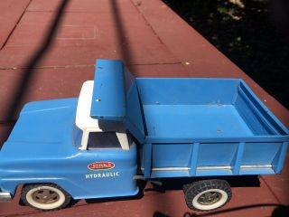 Tonka Vintage 1960s Hydraulic Dump Truck Blue
