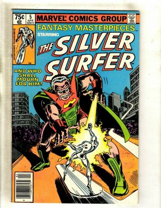 5 Fantasy Masterpieces Marvel Comics 2 4 5 10 13 Starring Silver Surfer J372 3