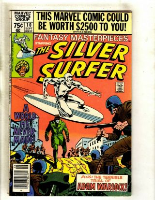 5 Fantasy Masterpieces Marvel Comics 2 4 5 10 13 Starring Silver Surfer J372 4
