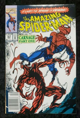 The Spider - Man 361 First Carnage Near