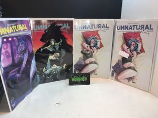Unnatural 3 Set Variant Uncensored Image Comics Set Of 4