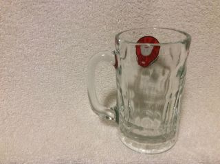 Vintage A W A & W Root Beer Heavy Glass Mug.  Arrow Bullseye Target Logo 6 