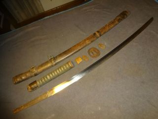 P04 Japanese WWll Army officer ' s sword 