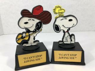 Vintage 1958 Peanuts Snoopy I Can’t Stop Loving You Aviva Hong Kong Handcrafted