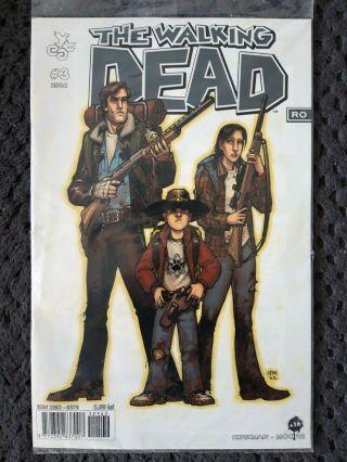 The Walking Dead 3 Rare Romanian Variant Comic &