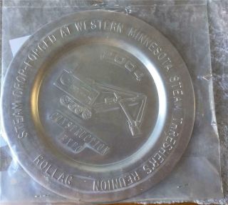 2004 Construction Expo Western Minnesota Steam Threshers Rollag 8 " Plate