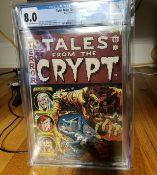 Tales From The Crypt Comic 35 Cgc 8.  0 Golden Age Horror E.  C.  1953