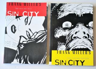 Set Of 2 Frank Miller Sin City 3&4 Dark Horse Comics Graphic Novels Ships