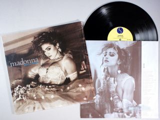 Madonna - Like A Virgin (1984) Vinyl Lp •play - Graded• Material Girl,  Angel