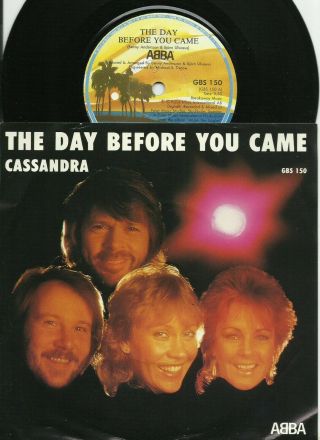 Abba South Africa Ps 45 The Day Before You Came
