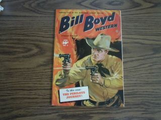 " Bill Boyd Western " Comic - No.  2 - 1950