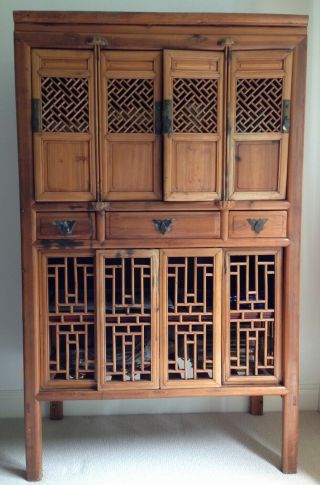 Antique Chinese Kitchen Cabinet