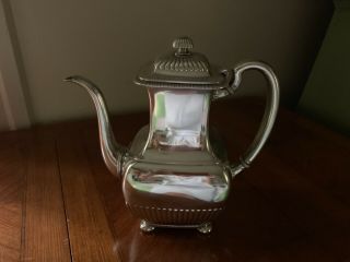 TIFFANY & Co Art Deco Silver - Soldered Coffee Pot 3 PINT 3