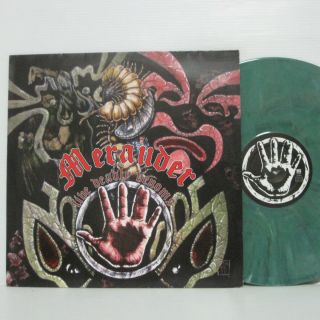 Merauder - Five Deadly Venoms Lp 1999 Germany Orig Green Vinyl Madball Agnostic