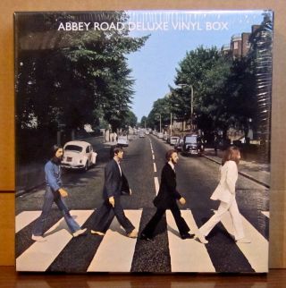 The Beatles Abbey Road (deluxe Vinyl Box) W/ Large T - Shirt 2009 Vinyl Lp