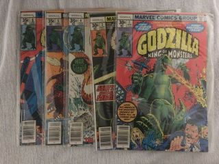 Godzilla King Of The Monsters 1 - 2,  4 - 7,  9 - 24 (extra 22)