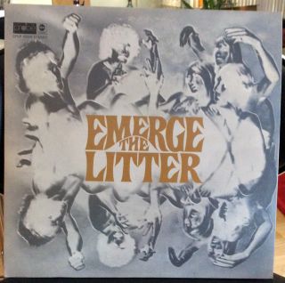 Rare Psych Promo By The Litter " Emerge " Lp