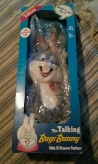 Talking Bugs Bunny 50th Birthday 1990 Warner Bros Limited Edition
