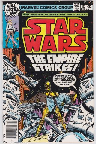 Star Wars 18 Nm - 9.  2 The Empire Strikes Carmine Infantino Art