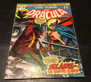 Tomb Of Dracula 10 1973 Marvel 1st First App Appearance Blade Movie Higher Grade