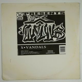 X Vandals " 2 All My People " Indie Rap 12 " Skullz Ent.