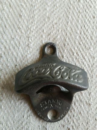 Vintage Drink Coca - Cola Starr " X " Old,  Very Early,  Pre - Patent Bottle Opener