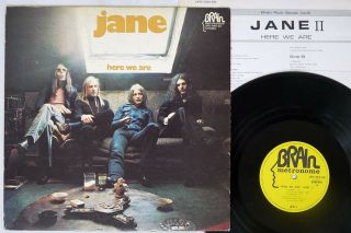 Jane Here We Are Brain Ups - 590 - Eb Japan Vinyl Lp
