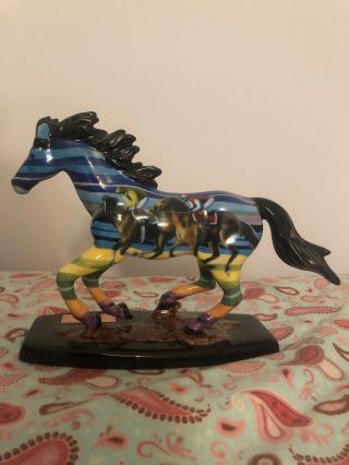 Westland Giftware Model Race Horse Of A Different Color Winning Streak Racing