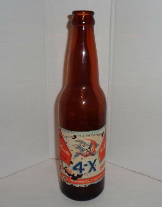 4 X Paper Label Beer Bottle Orleans Louisiana La